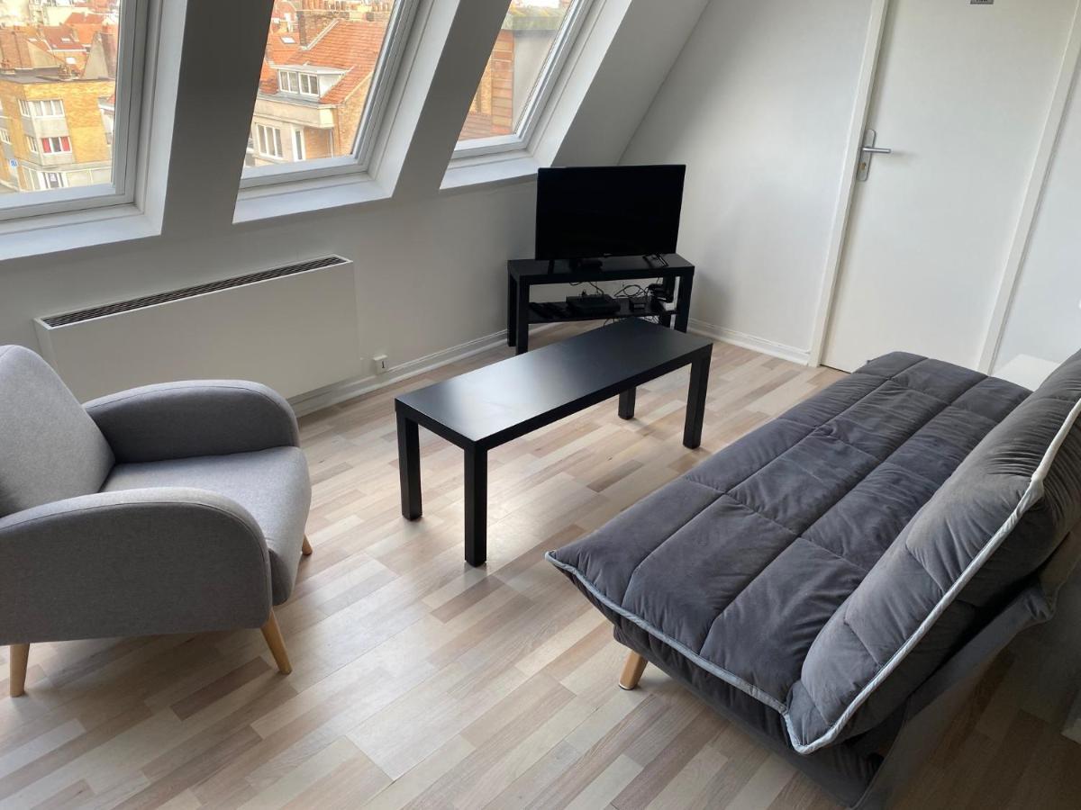 Appartement 300M Plage Dunkirk Luaran gambar